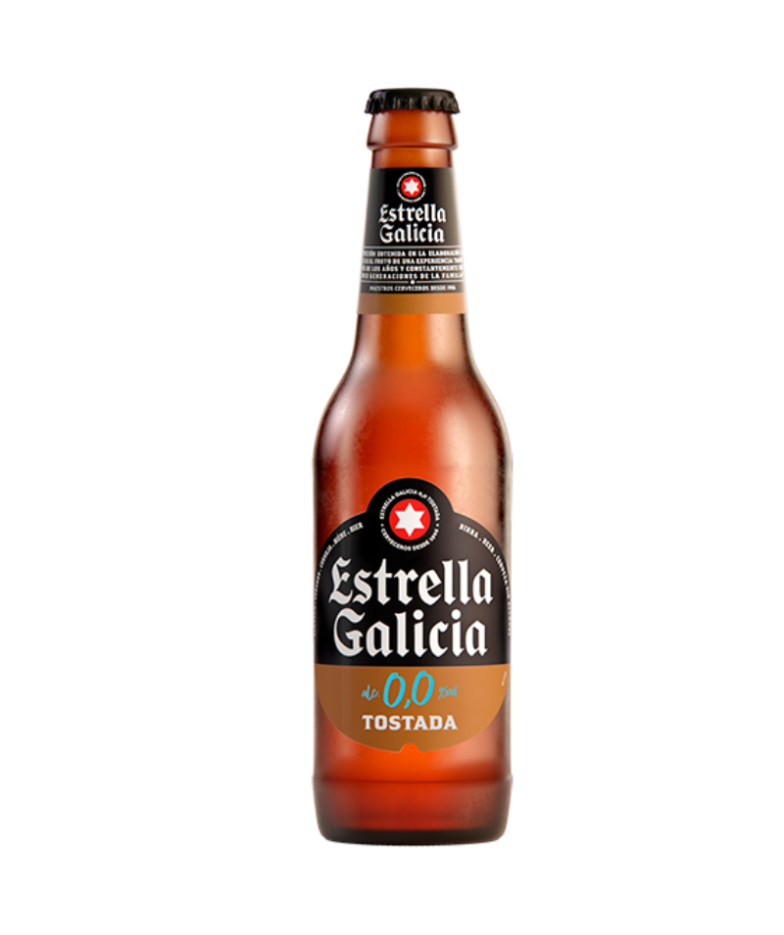 ESTRELLA GALICIA 0.0 TOSTADA 4x6x25cl