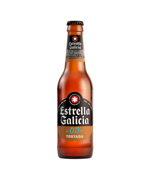 ESTRELLA GALICIA 0.0 TOSTADA 4x6x25cl