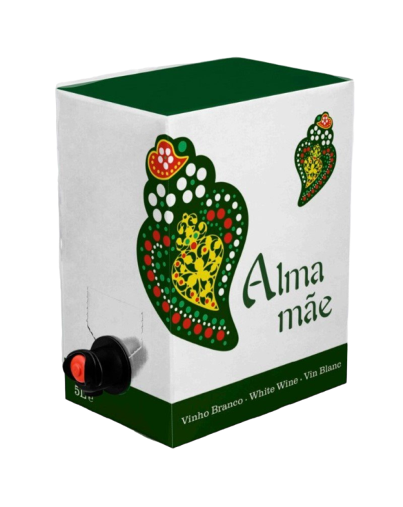 ALMA MÃE BAG IN BOX BRANCO 3x5Lt.