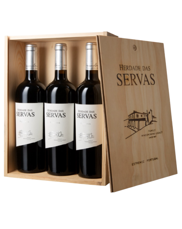 HERDADE DAS SERVAS RESERVA ROUGE 3x75cl