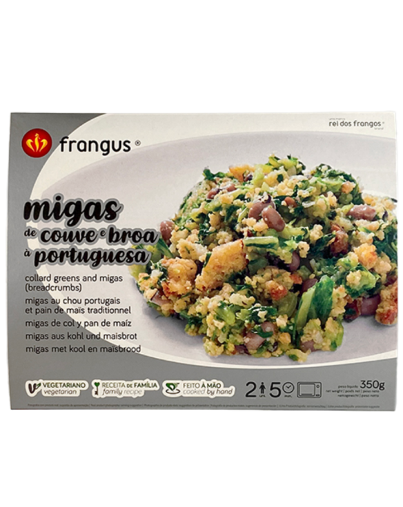 REI DOS FRANGOS MIGAS COUVE E BROA 12x350gr