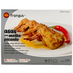 REI DOS FRANGOS ASAS DE FRANGO PICANTES 12x320gr