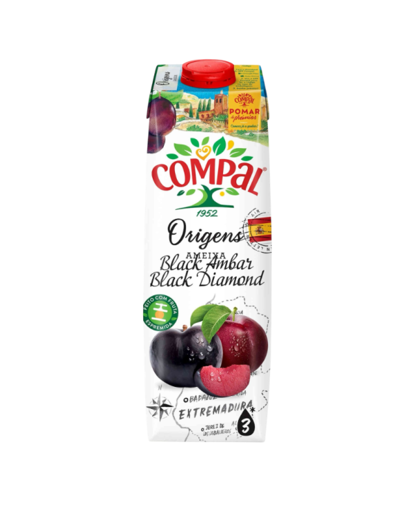 COMPAL ORIGENS AMEIXA 12x1L