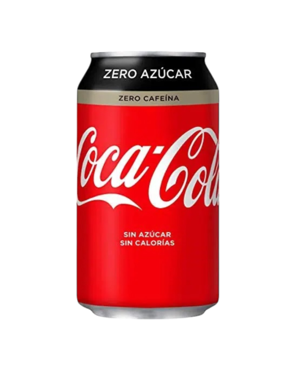 COCA COLA ZERO SIN CAFEINA 24x33cl