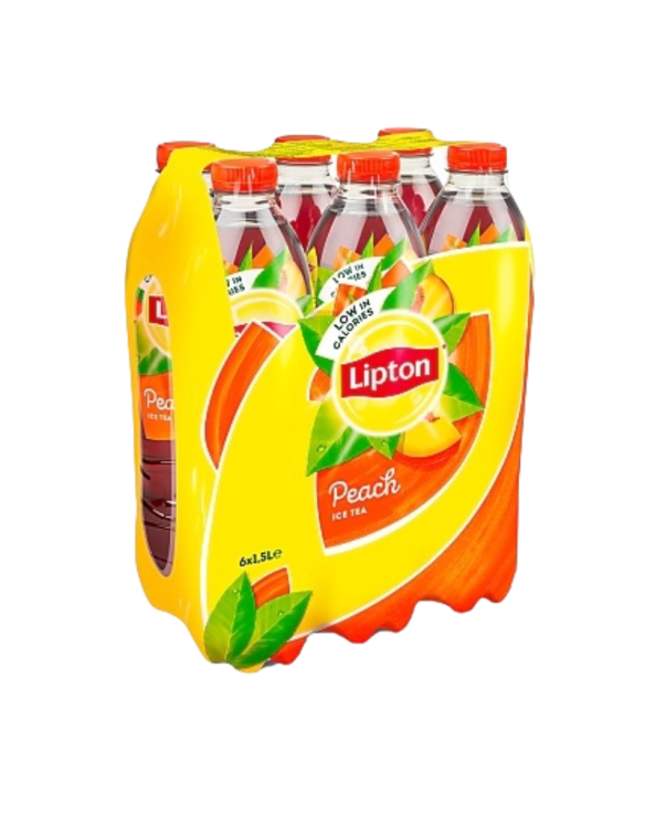 LIPTON ICE TEA PESSEGO PET 6x1,5L