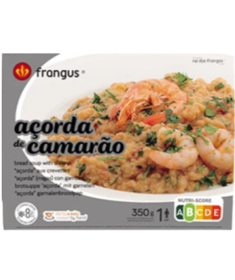 REI DOS FRANGOS ACORDA DE CAMARÃO 12x350gr