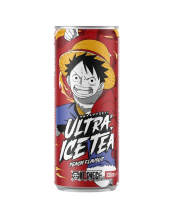 LUFFY ICED TEA AU GOÃT PÃCHE 24x33cl