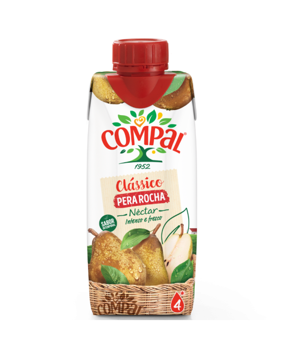 COMPAL CLASSICO PERA ROCHA 18x33cl