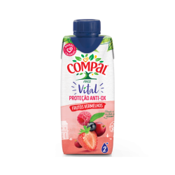 COMPAL VITAL FRUTOS VERMELHOS 18x33cl