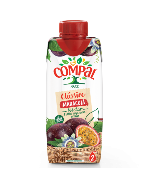 COMPAL CLASSICO MARACUJA 18x33cl