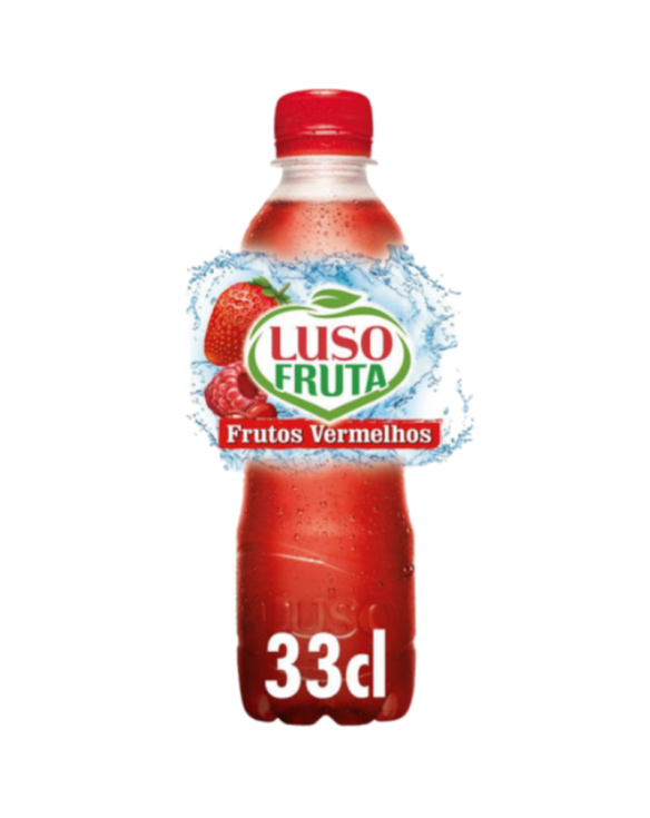 AGUA LUSO FRUTOS VERMELHOS 12x33cl. PET