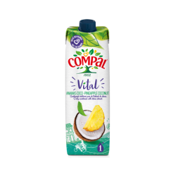 COMPAL VITAL ANANAS-COCO 12x1Lt