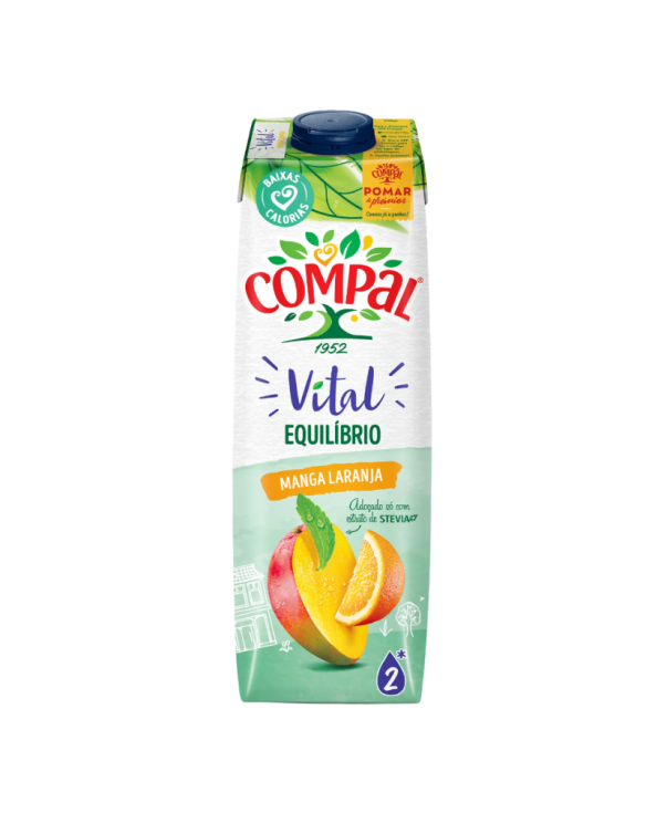 COMPAL CLASSICO MANGA-LARANJA 12x1Lt