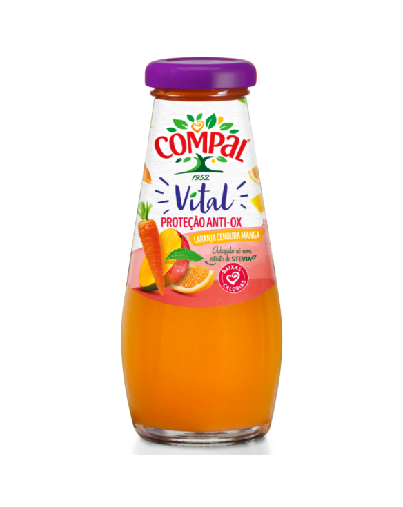 COMPAL VITAL LARANJA-CENOURA-MANGO 15x20cl