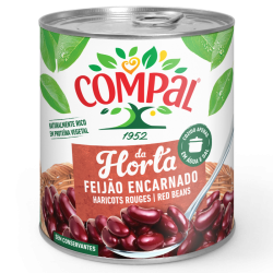 FEIJAO ENCARNADO COMPAL 6x845gr