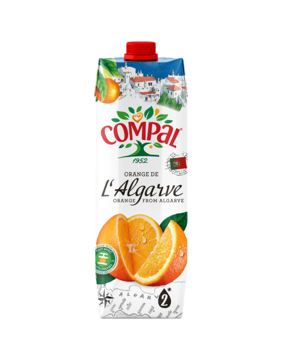 COMPAL CLASSICO LARANJA ALGARVE 12x1Lt