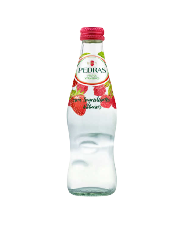 AGUA PEDRAS FRUTOS VERMELHOS 6x4x25cl