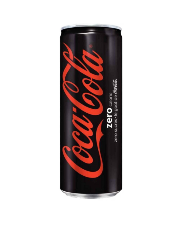 COCA COLA ZERO 24x33cl LATA