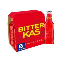BITTER KAS VIDRIO 4x6x20cl