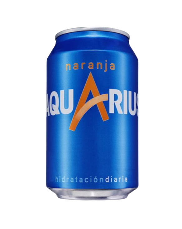 AQUARIUS NARANJA 24x33cl