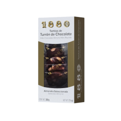 1880 TORTITAS TURRON CHOCO Y ALMENDRA 8x200g