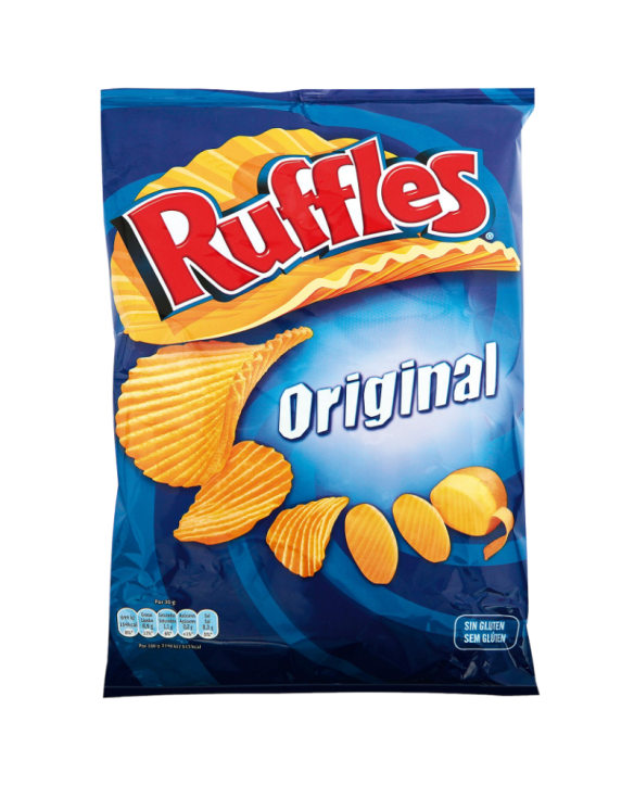RUFFLES ORIGINAL S/GLUTEN 19x160gr