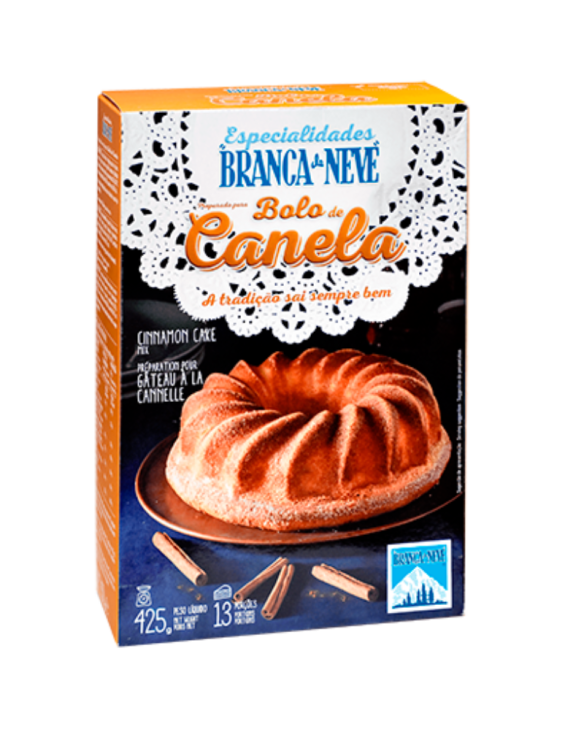 BRANCA DE NEVE BOLO DE CANELA 6x425g