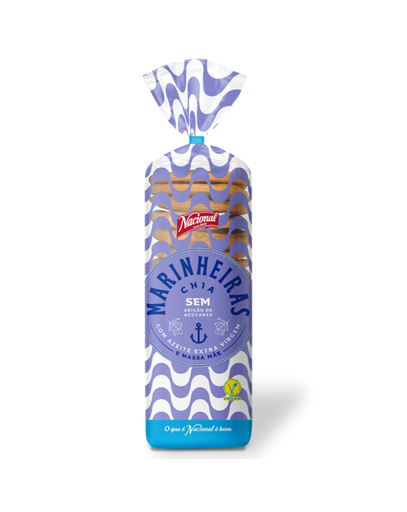 NACIONAL MARINHEIRAS COM CHIA 10x200gr