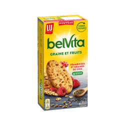 BELVITA BOLACHA MATTINAIS FRAMBOESA & CHIA 10x270gr