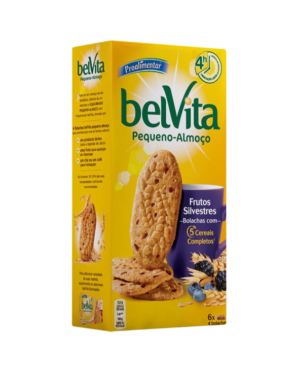 BELVITA BOLACHA MATTINAIS MIRTILO & LINHACA 10x270gr