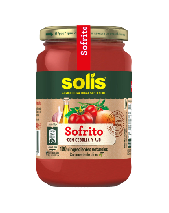 TOMATE SOLIS SOFRITO CASERO NESTLE 12x340gr