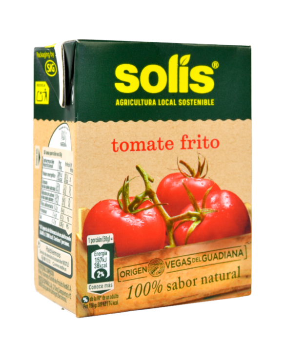 TOMATE FRITO SOLIS NESTLE TETRA 24x350gr