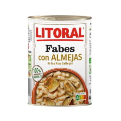 LITORAL FABES CON ALMEJAS 10x440gr