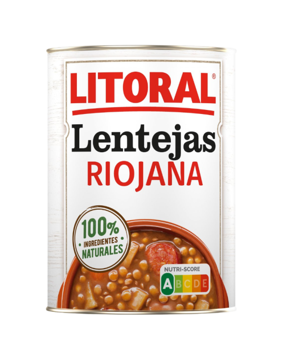 LITORAL LENTEJAS RIOJANAS 15x425gr
