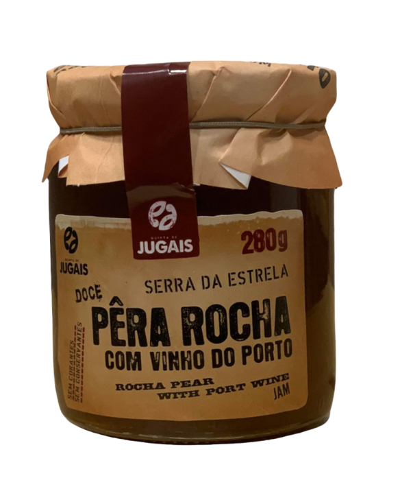 COMPOTA PERA ROCHA C/ VINHO PORTO 6x280gr