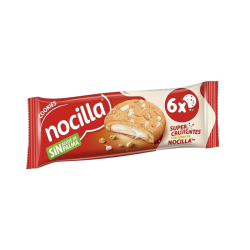 NOCILLA GALLETAS COOKIES BLANCA 12x120gr