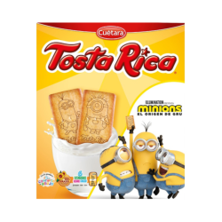 CUETARA BOLACHA TOSTA RICA 12x570gr