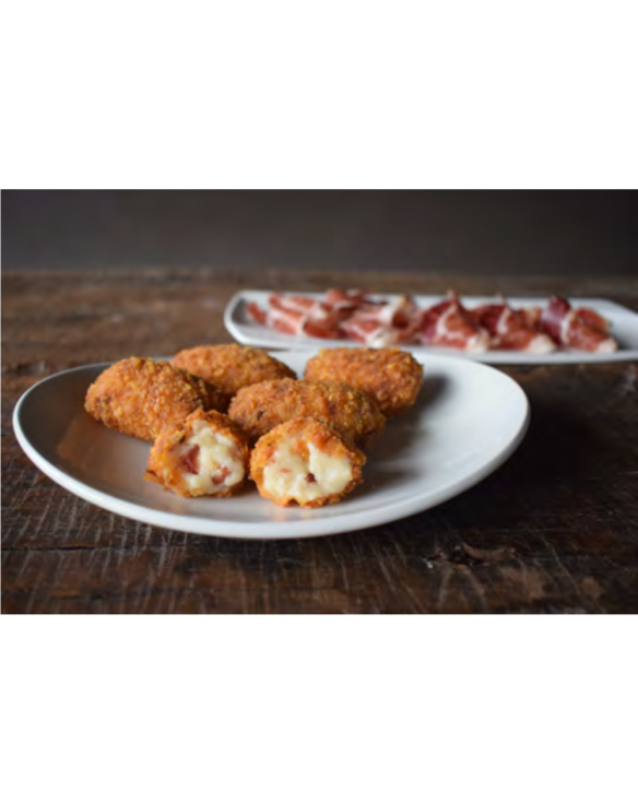 Croquetas JAMON IBERICO panko 35gr