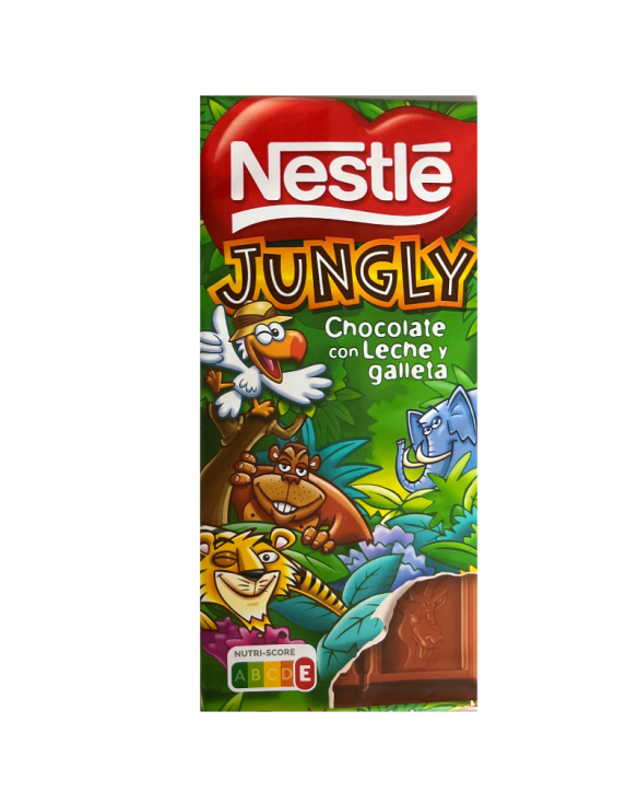 NESTLE CHOCOLATE JUNGLY 18x125gr