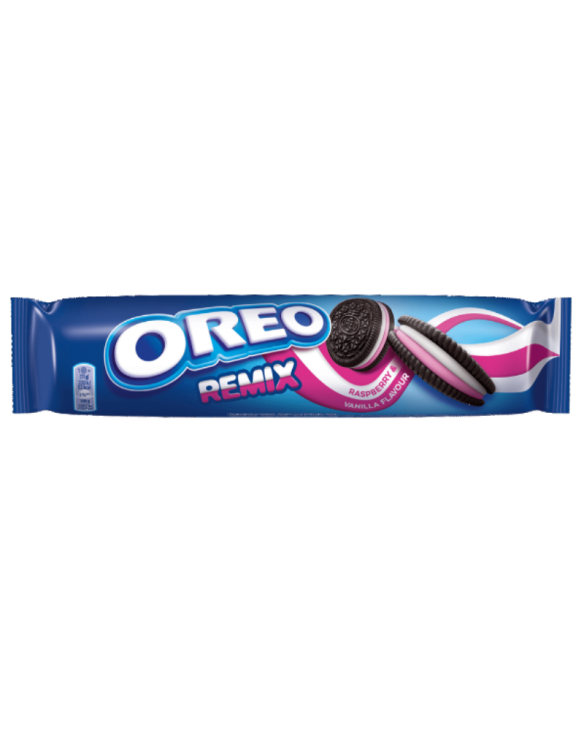 OREO REMIX FRAMBOESA-BAUNILHA 16x157gr