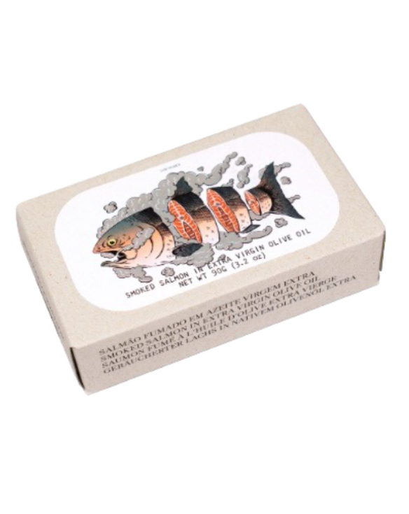 JOSE GOURMET SALMAO FUMADO AZEITE 8x90gr