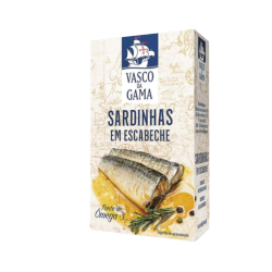 VASCO DA GAMA SARDINHA ESCABECHE 10x120gr