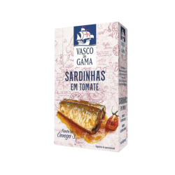 VASCO DA GAMA SARDINHA EM TOMATE 100x120gr