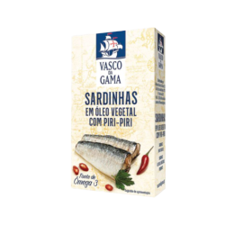 VASCO DA GAMA SARDINHA EM OLEO PICANTE 10x120gr