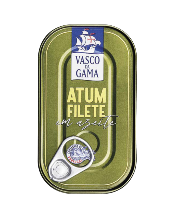 VASCO DA GAMA FILETE ATUM EM AZEITE 12x120gr