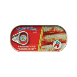 PESCADOR SARDINHA EM TOMATE PICANTE 25x56gr