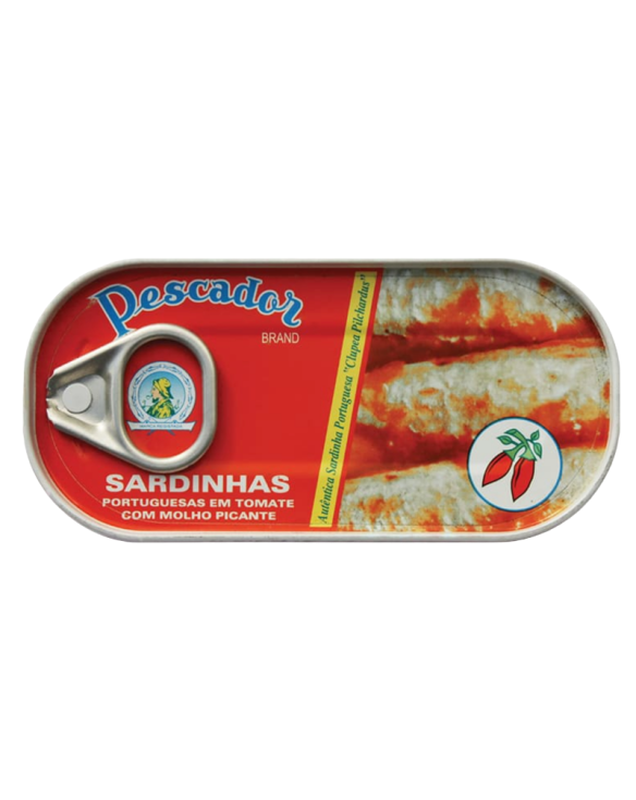 PESCADOR SARDINHA EM TOMATE PICANTE 25x56gr