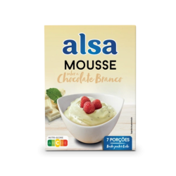 ALSA MOUSSE DE CHOCOLATE BRANCO 8x133gr