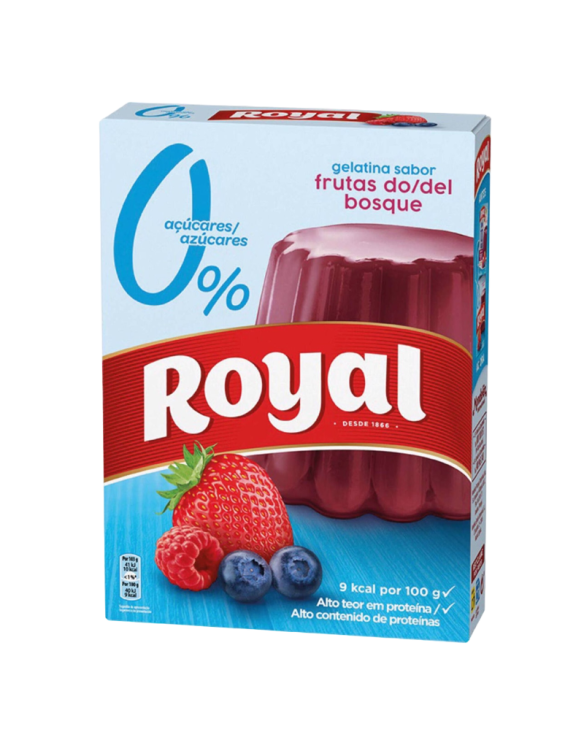 ROYAL GELATINA BOSQUE ZERO 12x31gr