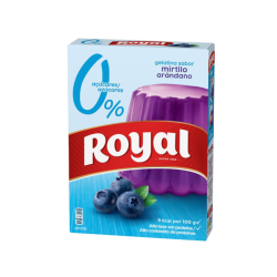 ROYAL GELATINA MIRTILO ZERO 12x31gr